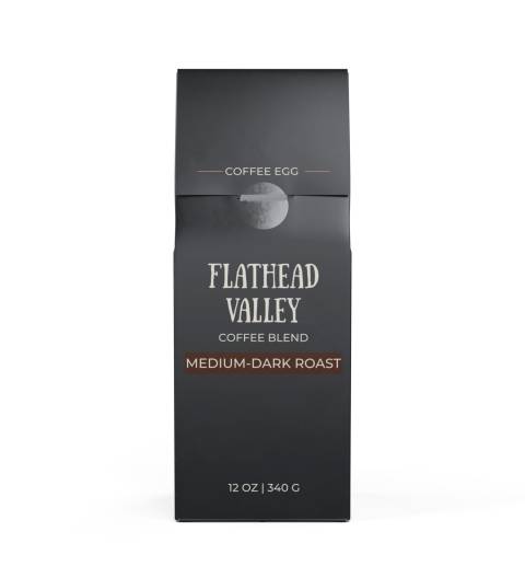 Flathead Valley Coffee Blend (Medium-Dark Roast)
